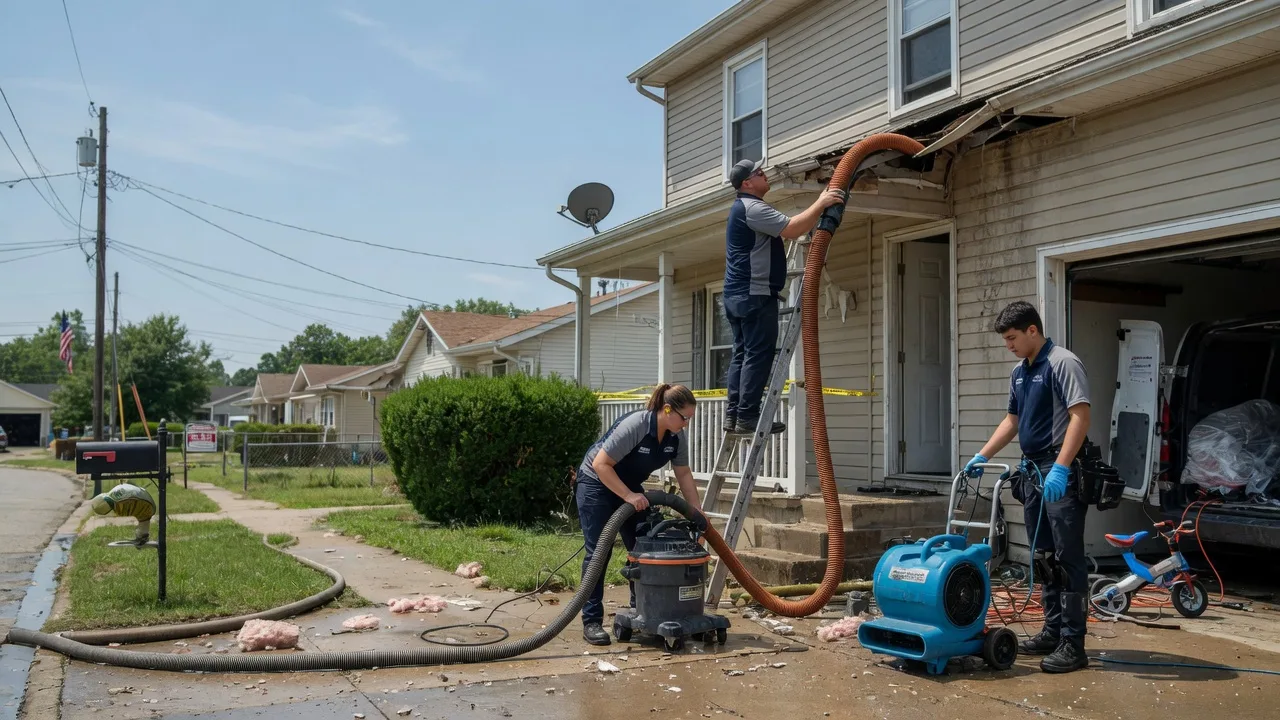 Water Damage Restoration in Canehill, AR near me